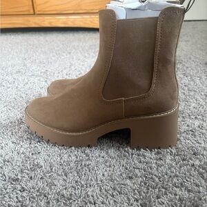 Target Tan Ankle Booties